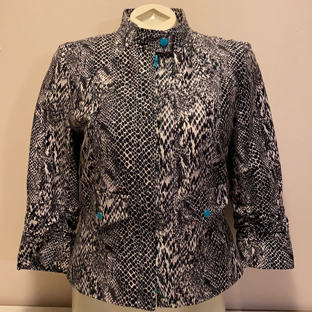 Musette Cotton Snake Skin “Look” Jacket